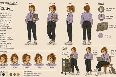 model-sheet