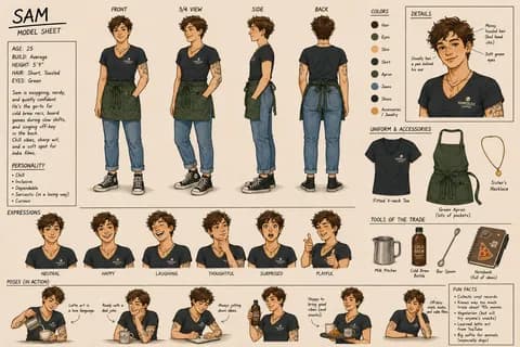 model-sheet