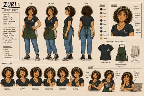 model-sheet