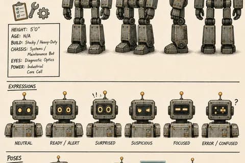 Bolt model sheet