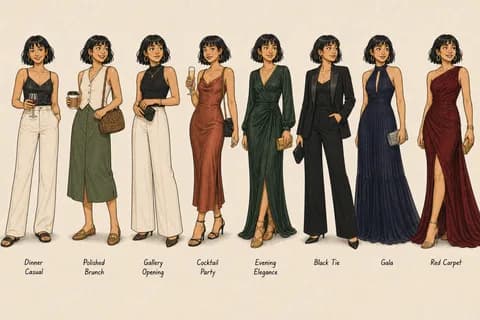 Nora R: outfit sheet 9 - formalwear